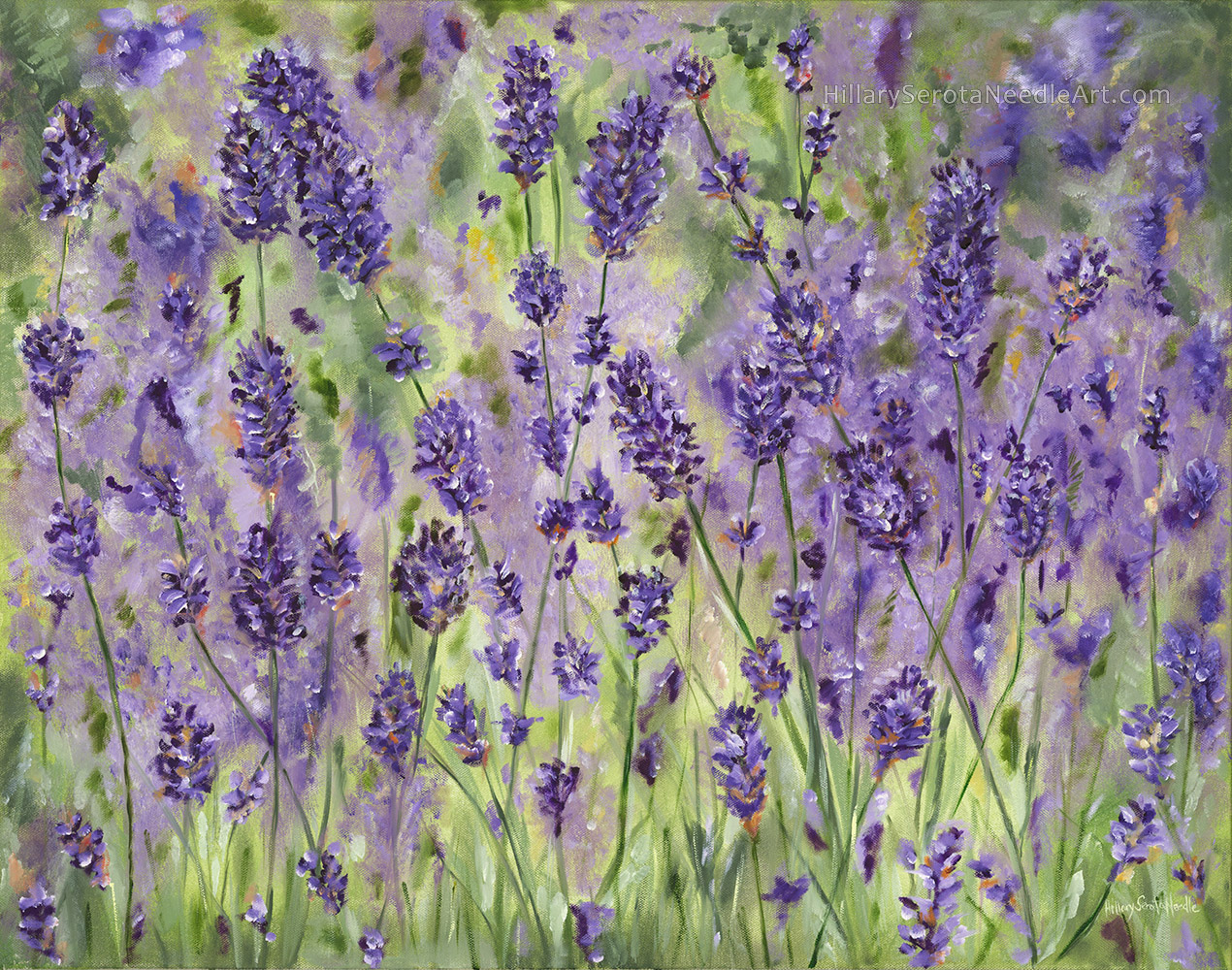 East End Lavender by Hillary Serota Needle, scanned by Chica Prints
