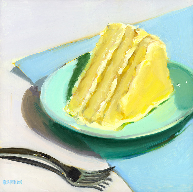 Painter Beatrice Barkin’s high-resolution digital image ‘Icing on Cake,’ scanned by Chica Prints.